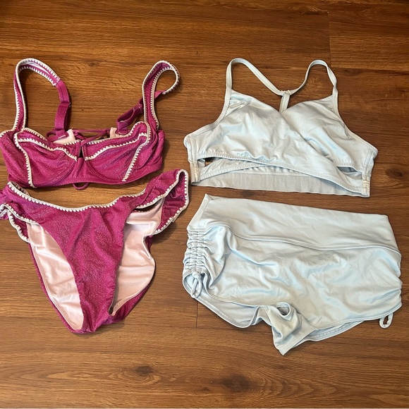 PINK Victoria's Secret Other - Set of two Victoria secret pink bathing suits size 34D medium